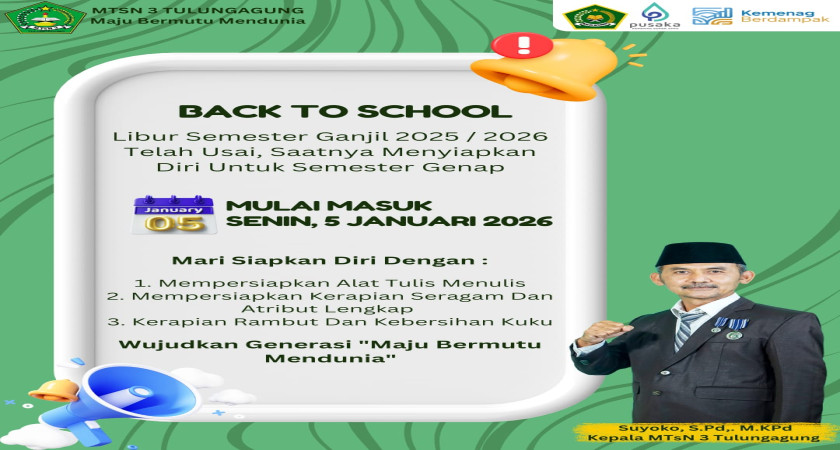 BACK TO SCHOOL