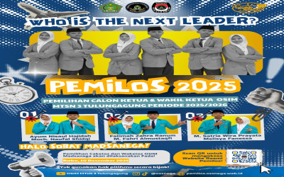 Pemilos MTsN 3 Tulungagung Berlangsung Meriah, Siswa Antusias Rayakan Pesta Demokrasi Madrasah