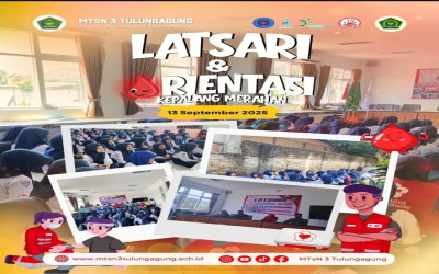 LATSARI DAN ORIENTASI PMR MTSN 3 TULUNGAGUNG