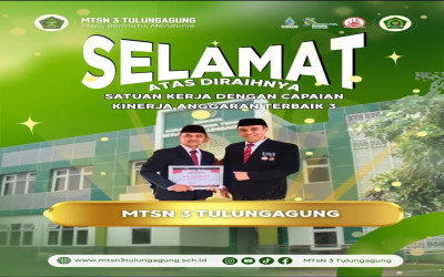 SATUAN KERJA DENGAN CAPAIAN KINERJA ANGGARAN TERBAIK 3