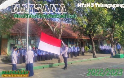 RAGAM KESERUAN KEGIATAN MASA TA'ARUF SISWA MADRASAH TSANAWIYAH NEGERI 3 TULUNGAGUNG (MATSAMA) 2022/2023